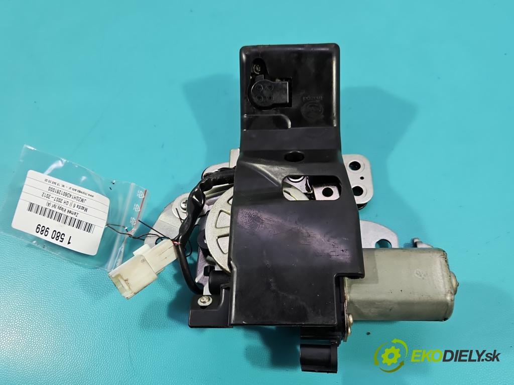 Mazda 6 II GH 2007-2012 2.0 citd 140 hp manual 103 kW 1998 cm3 5- zámek kufrových dveří zadní