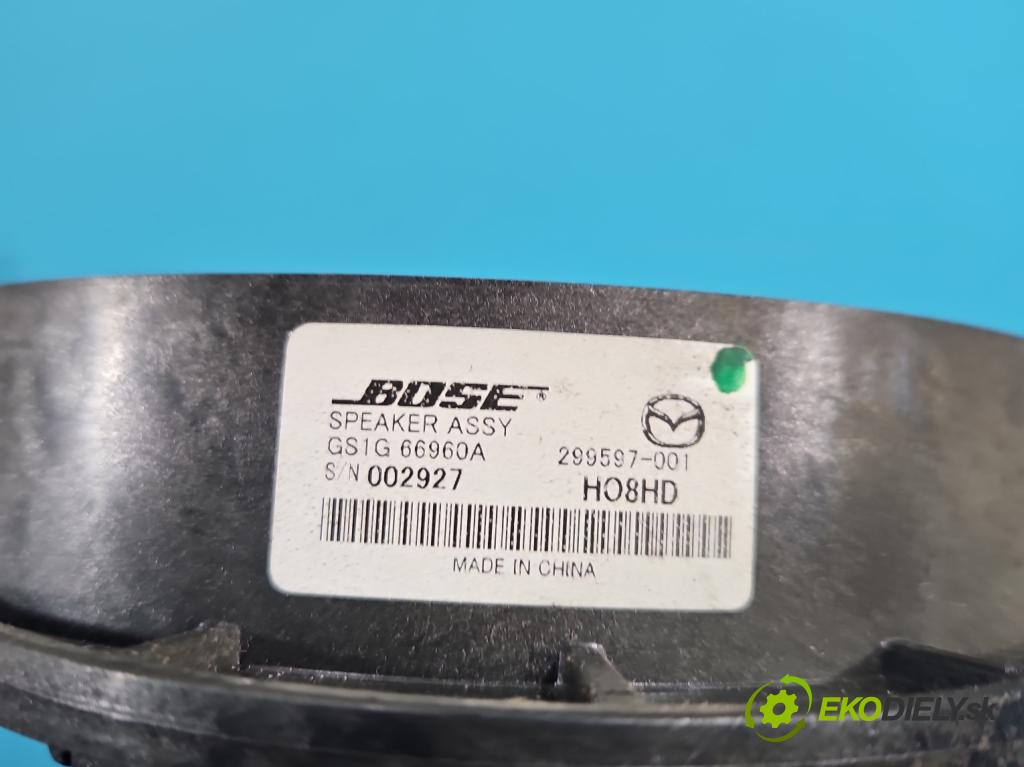 Mazda 6 II GH 2007-2012 2.0 citd 140 HP manual 103 kW 1998 cm3 5- Reproduktor 299597-001