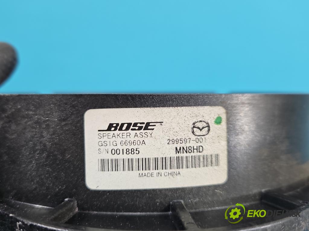 Mazda 6 II GH 2007-2012 2.0 citd 140 HP manual 103 kW 1998 cm3 5- Reproduktor 299597-001