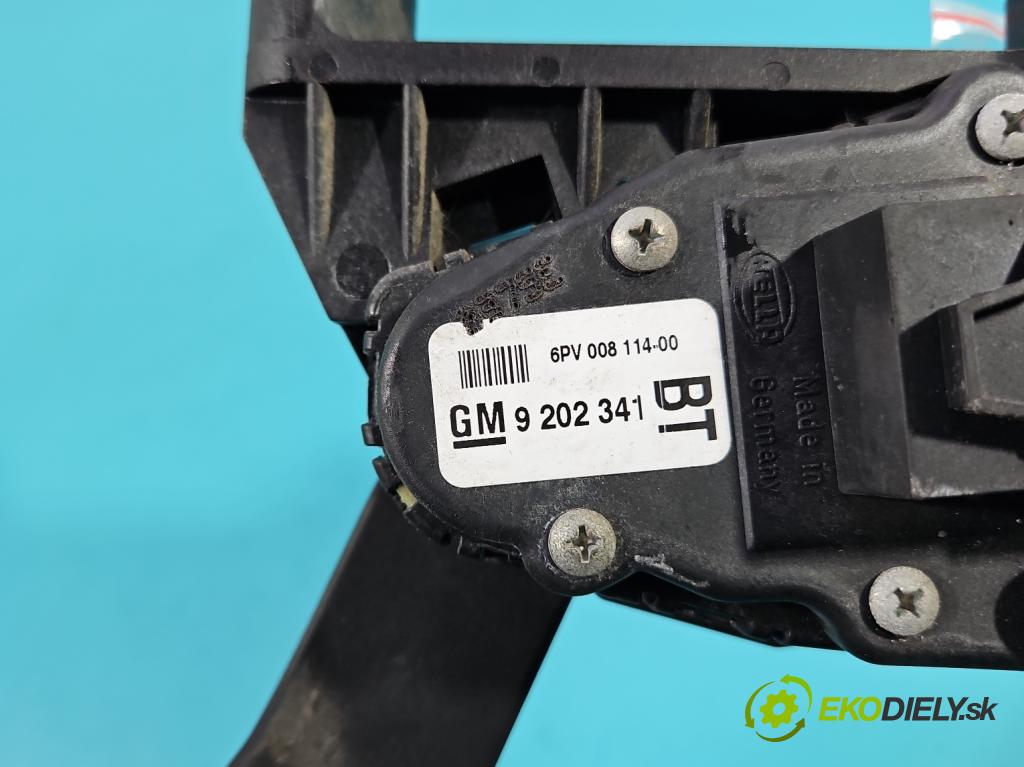 Opel Zafira B 2005-2014 1.8 16V 140 hp manual 103 kW 1796 cm3 5- pedal plyn: potenciometr: 9202341