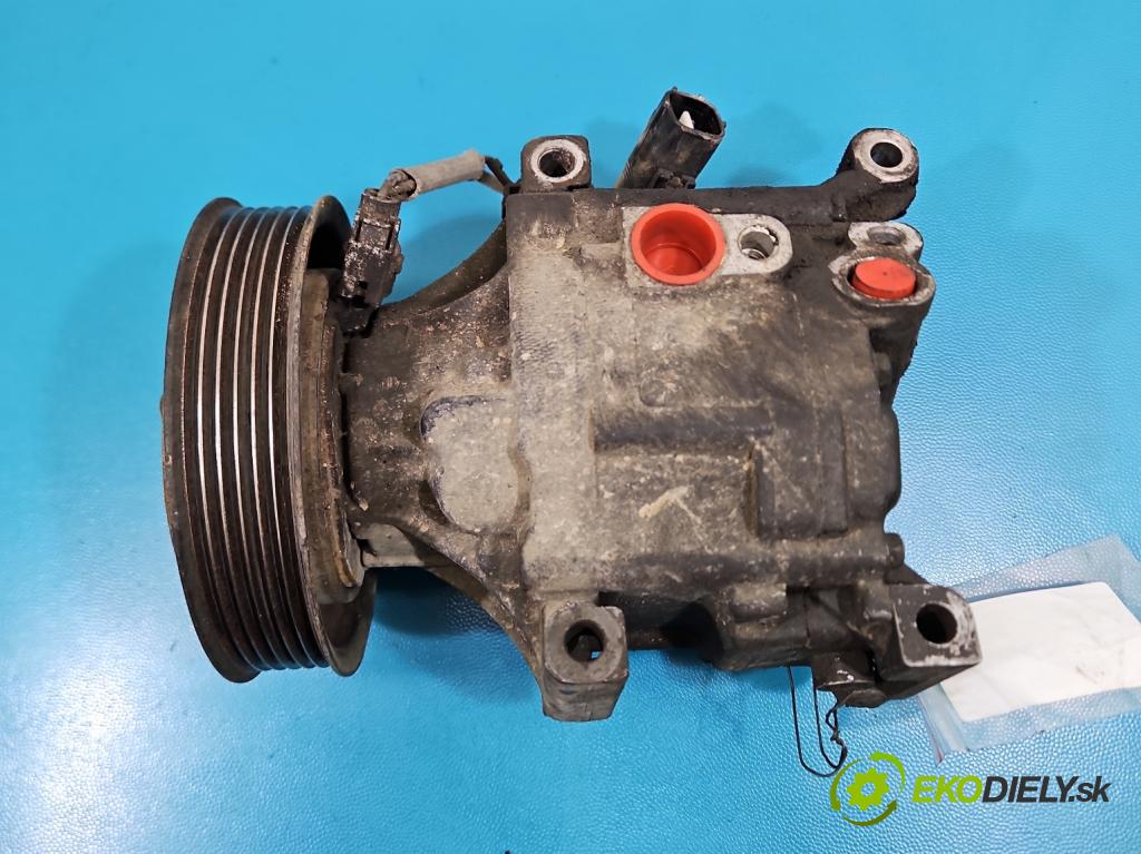Toyota Corolla E12 2001-2009 1.4 D4D 90 HP manual 66 kW 1364 cm3 5- Kompresor: klimatizácie 447260-7851 (Kompresor klimatizácie)