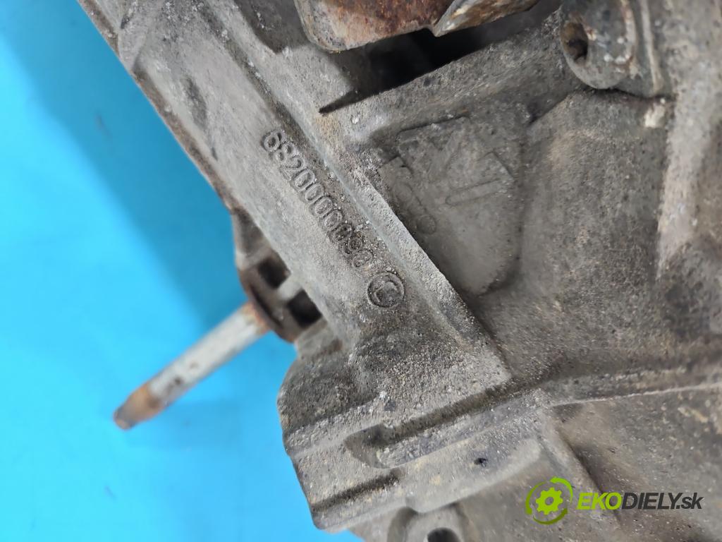 Peugeot 207 1.4 16V 88 HP manual 65 kW 1360 cm3 3- Ozubené kolo: volant 6700001414