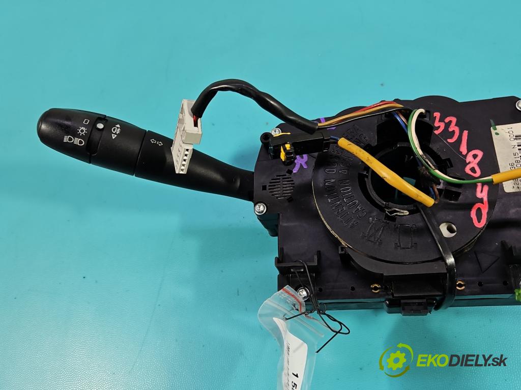 Peugeot 207 1.4 16V 88 HP manual 65 kW 1360 cm3 3- prepínač komplex: 96630731XT (Prepínacie páčky pod volantom)