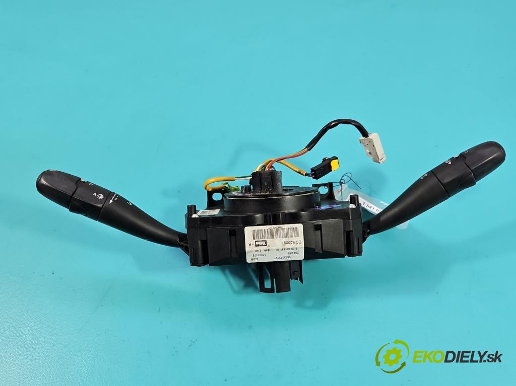 Peugeot 207 1.4 16V 88 HP manual 65 kW 1360 cm3 3- prepínač komplex: 96630731XT (Prepínacie páčky pod volantom)