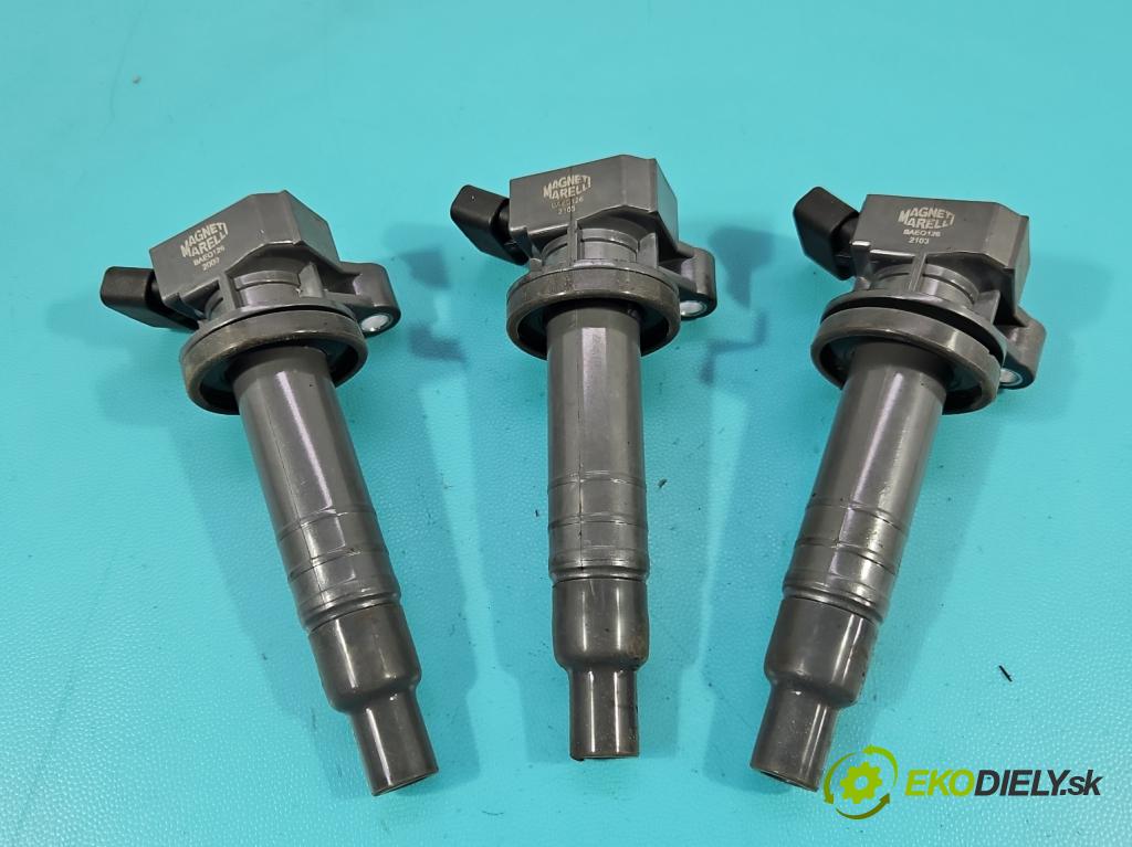 Citroen C1 I 2005-2014 1.0 12V 68 HP manual 50 kW 998 cm3 3- cievka zapaľovacia  (Zapaľovacia cievka)