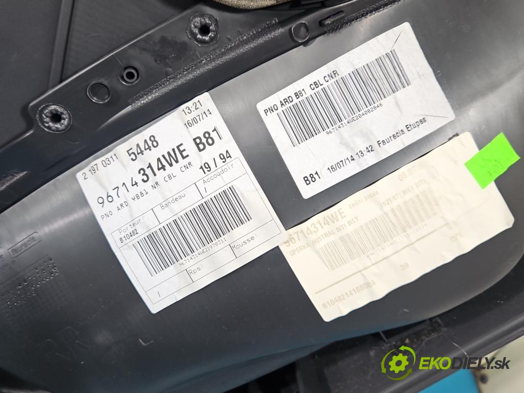Citroen DS5 2011-2015 2.0 HDI 163 hp automatic 120 kW 1997 cm3 5- sedačke: komplet