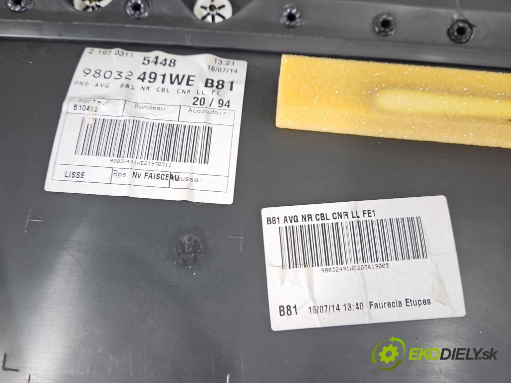 Citroen DS5 2011-2015 2.0 HDI 163 hp automatic 120 kW 1997 cm3 5- sedačke: komplet