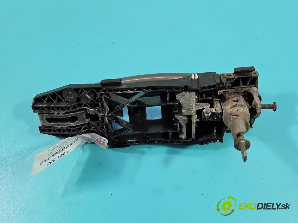 Seat Leon III 2012-2020 2.0 tdi 150 HP manual 110 kW 1968 cm3 5- rukoväť predné ľavé mimo: 5N0837885H (Kľučka dverí vonkajšia predná ľavá)