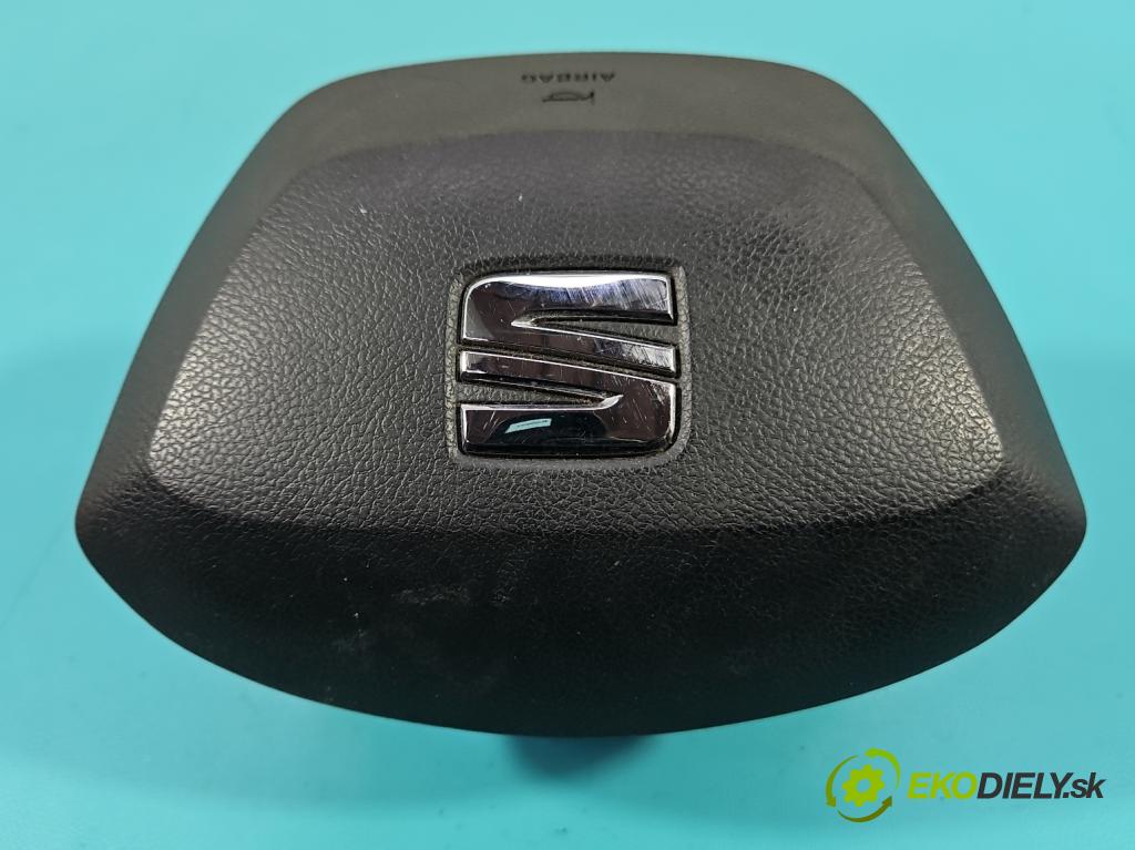 Seat Leon III 2012-2020 2.0 tdi 150 HP manual 110 kW 1968 cm3 5- airbag vzduch: Řidiči: 5F0880201J (Airbag)