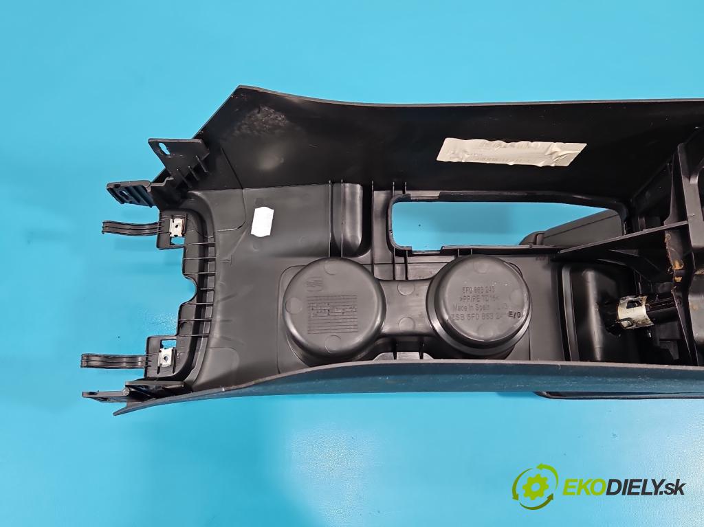 Seat Leon III 2012-2020 2.0 tdi 150 HP manual 110 kW 1968 cm3 5- operadlo 5F0864981A (Lakťová opierka)
