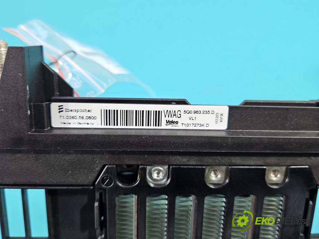 Seat Leon III 2012-2020 2.0 tdi 150 HP manual 110 kW 1968 cm3 5- radiator 5Q0963235D (Radiátor kúrenia)