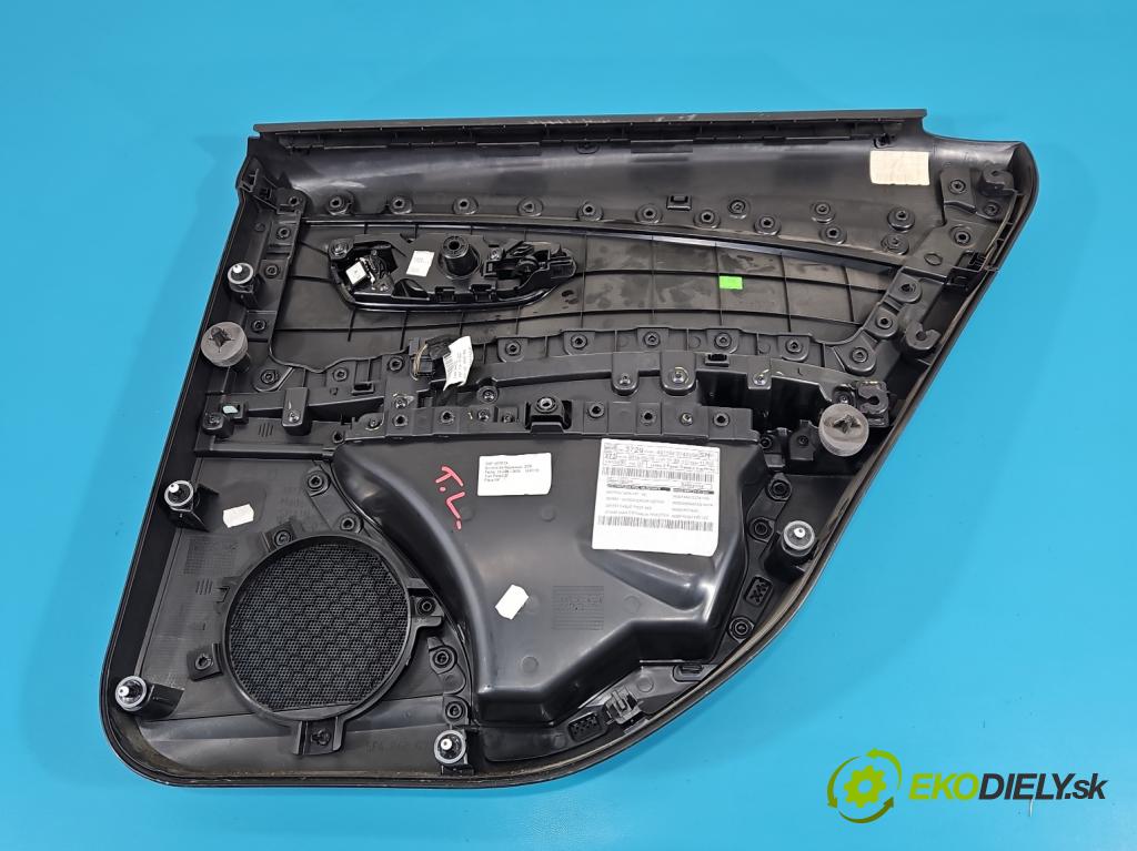Seat Leon III 2012-2020 2.0 tdi 150 HP manual 110 kW 1968 cm3 5- Čalounictví: dvere zadné ľavé