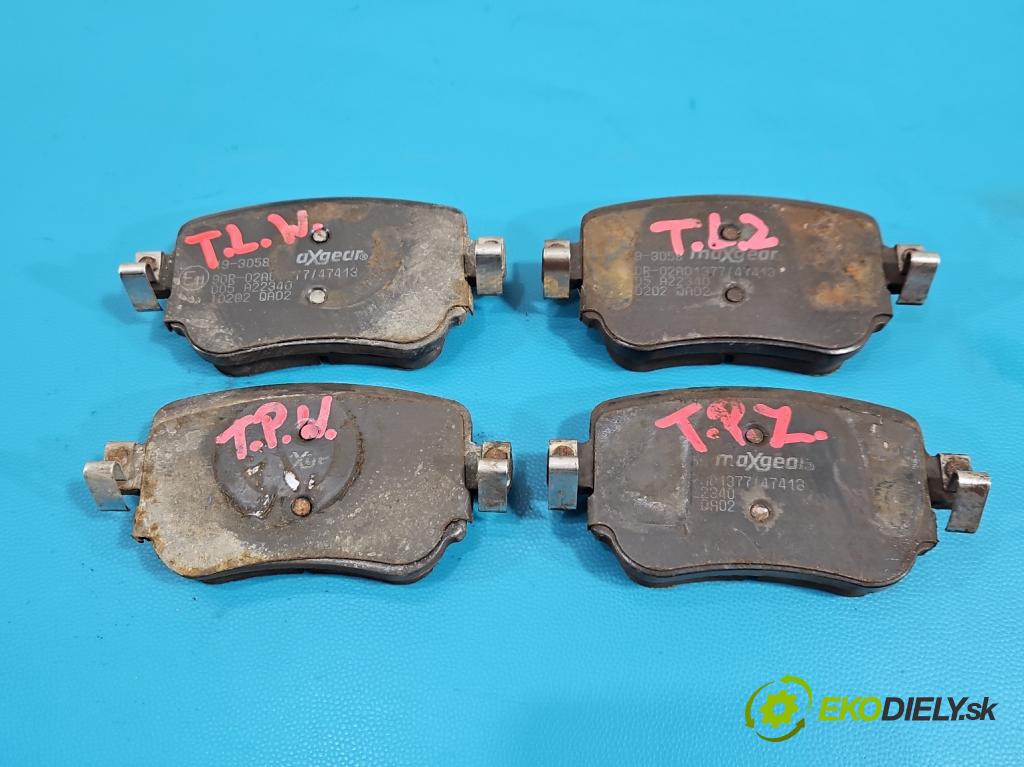 Seat Leon III 2012-2020 2.0 tdi 150 HP manual 110 kW 1968 cm3 5- Štíty: brzdové zadné