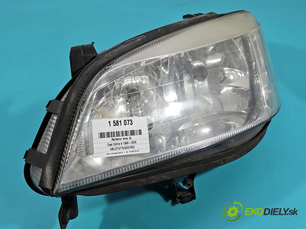 Opel Zafira A 1999-2005 2.0 dti 101 HP manual 74 kW 1995 cm3 5- Reflektor: ľavý  (Kľučka dverí ostatné)