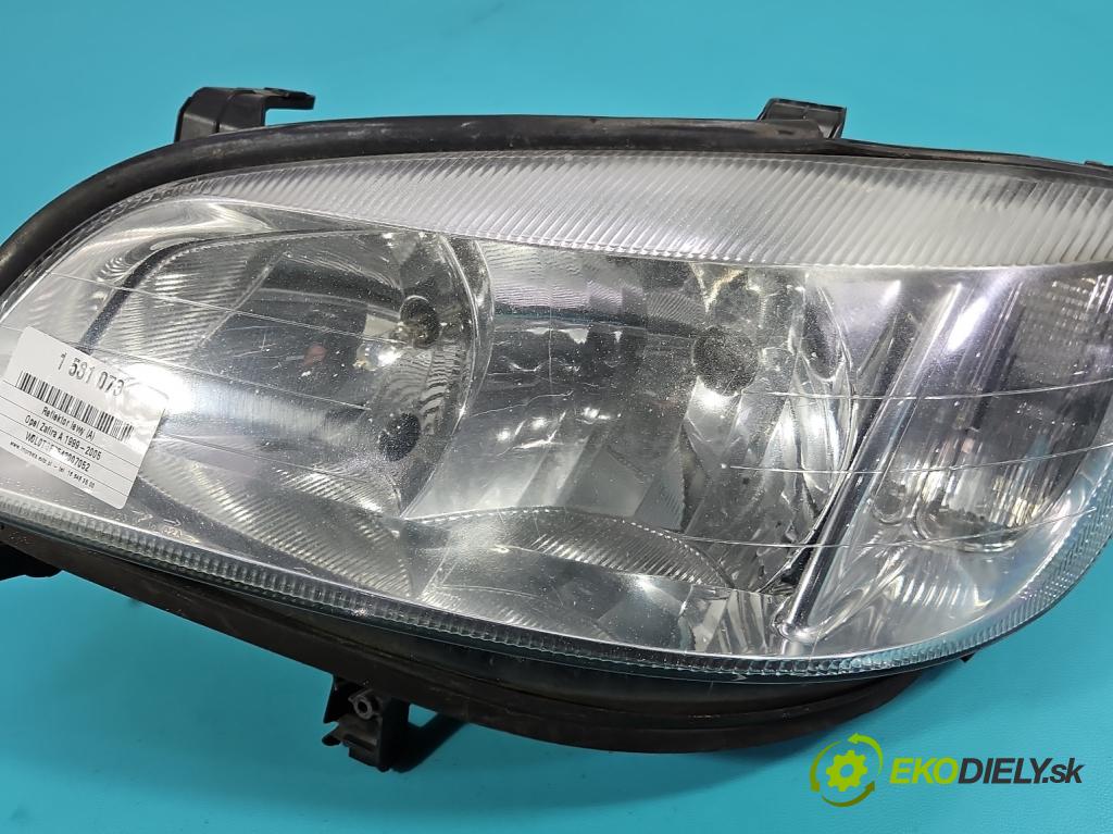 Opel Zafira A 1999-2005 2.0 dti 101 HP manual 74 kW 1995 cm3 5- Reflektor: ľavý  (Kľučka dverí ostatné)