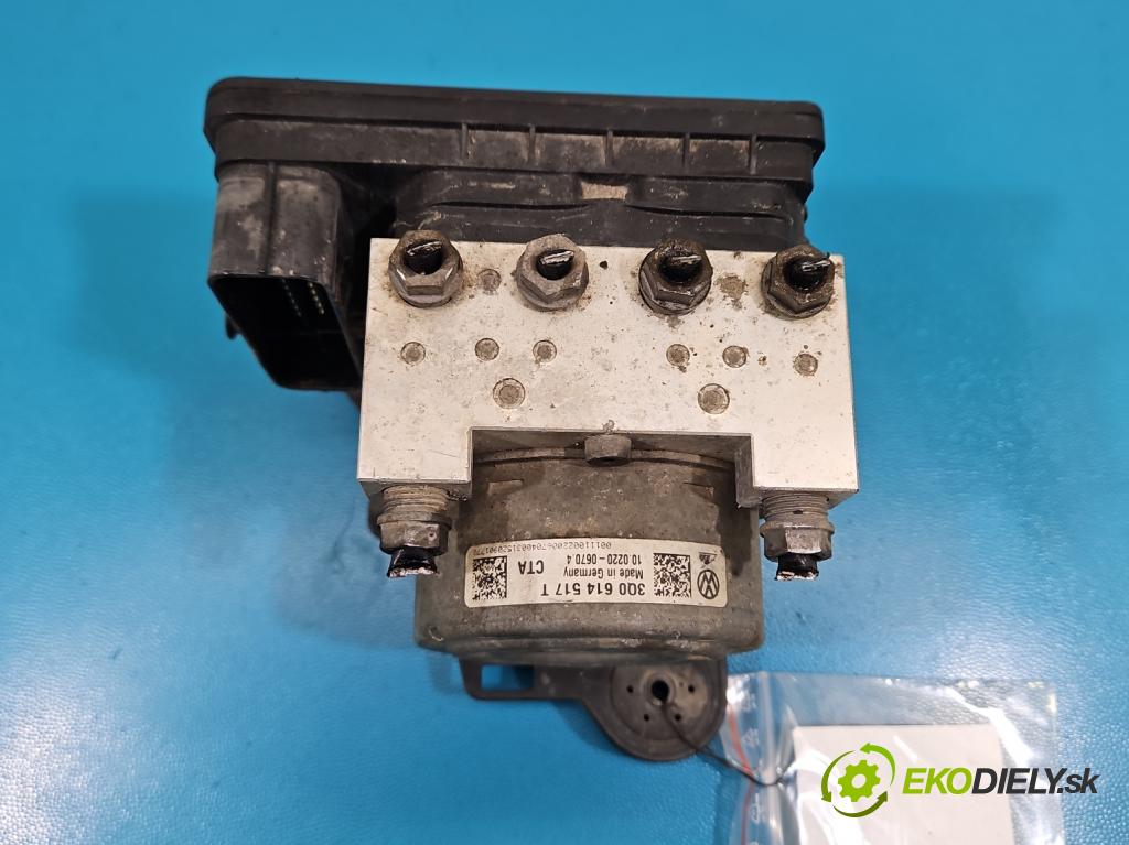 Seat Leon III 2012-2020 2.0 tdi 150 hp manual 110 kW 1968 cm3 5- čerpadlo abs 3Q0614517T (Pumpa ABS)