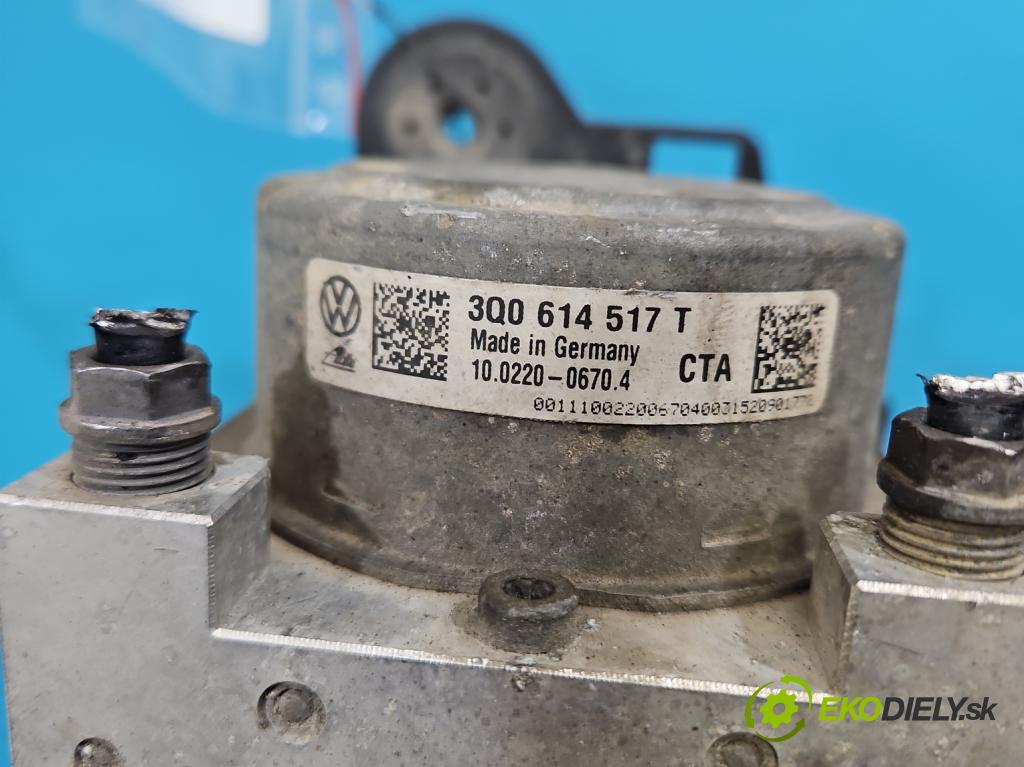 Seat Leon III 2012-2020 2.0 tdi 150 hp manual 110 kW 1968 cm3 5- čerpadlo abs 3Q0614517T (Pumpa ABS)