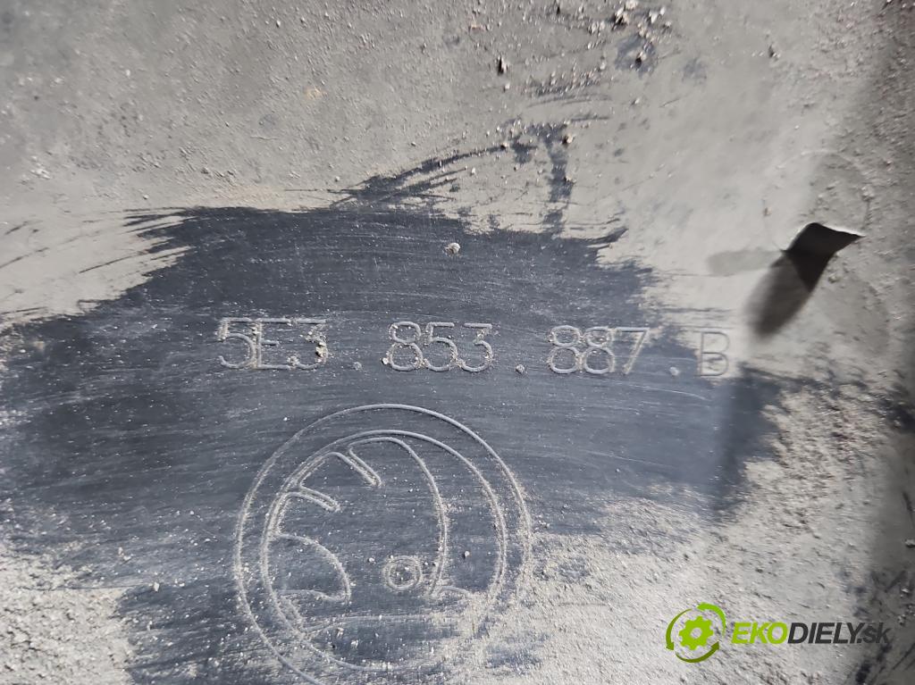 Skoda Octavia IV 2019- 2.0 tdi 116 HP manual 85 kW 1968 cm3 5- Blatník: predné ľavé 5E3853887B
