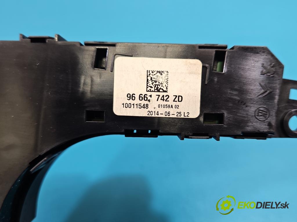 Citroen DS5 2011-2015 2.0 HDI 163 HP automatic 120 kW 1997 cm3 5- prepínač okien spätných zrkadiel 96661742ZD