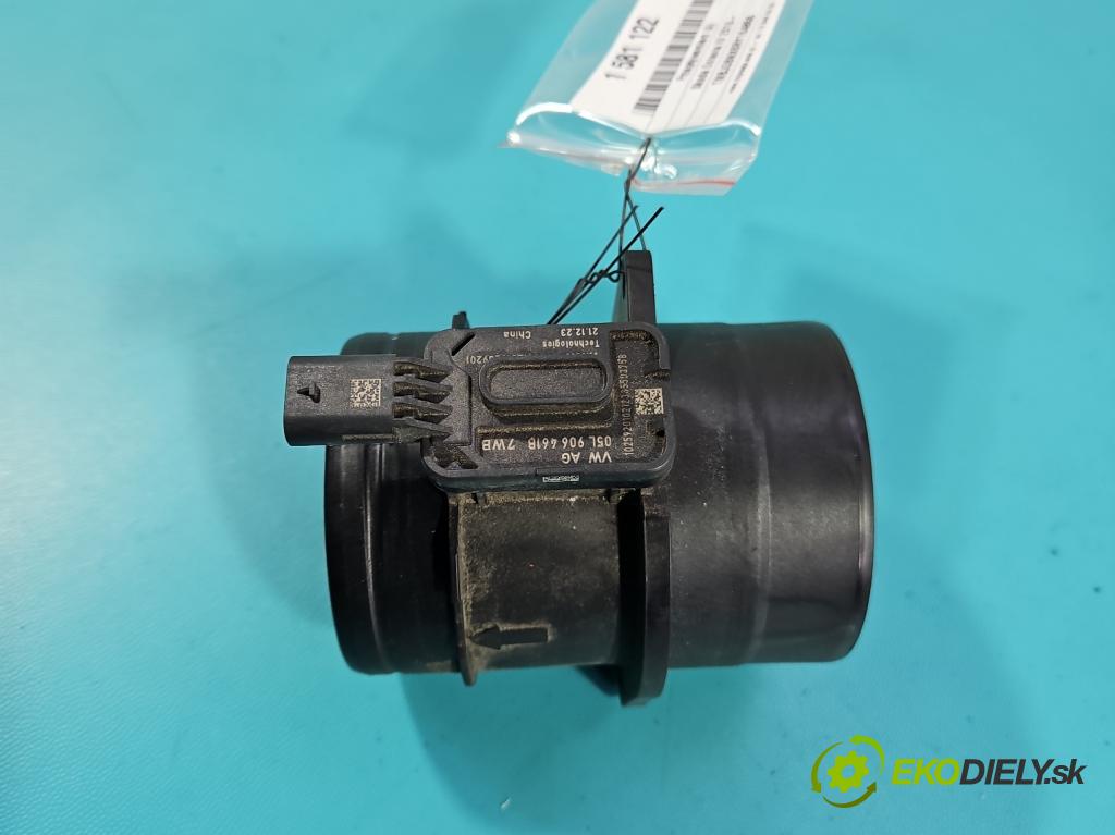 Skoda Octavia IV 2019- 2.0 tdi 116 HP manual 85 kW 1968 cm3 5- průtokoměr: 05L906461B (Váha vzduchu)