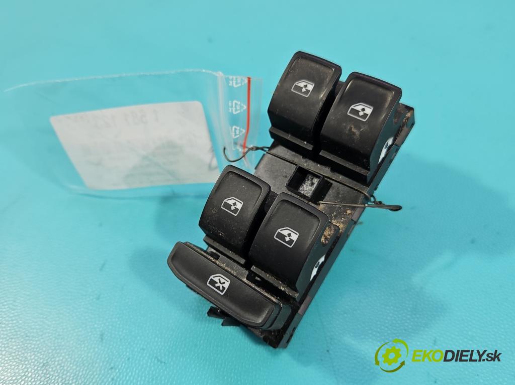 Skoda Octavia IV 2019- 2.0 tdi 116 HP manual 85 kW 1968 cm3 5- prepínač okien spätných zrkadiel 5G0959857D