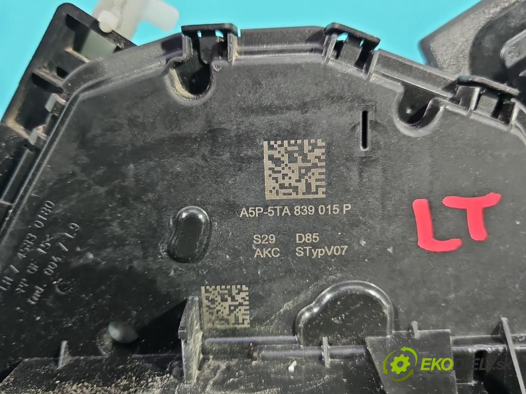 Skoda Octavia IV 2019- 2.0 tdi 116 HP manual 85 kW 1968 cm3 5- zámok zadné ľavý 5TA839015P