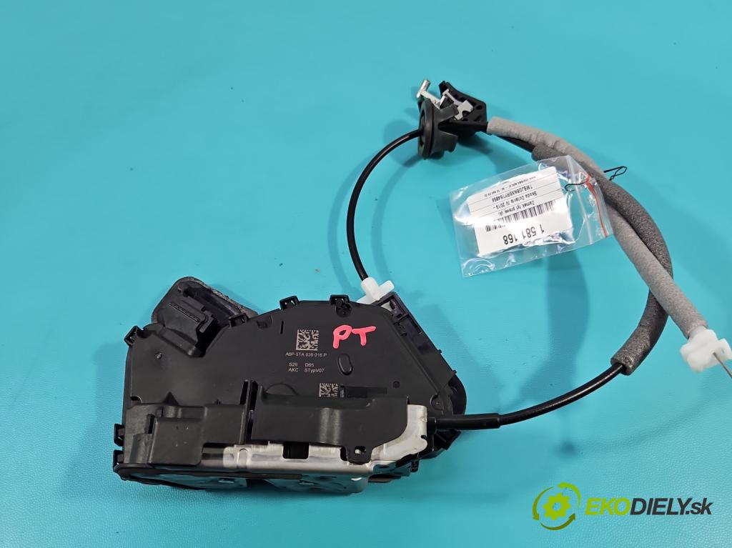 Skoda Octavia IV 2019- 2.0 tdi 116 HP manual 85 kW 1968 cm3 5- zámok zadné pravý 5TA839016P