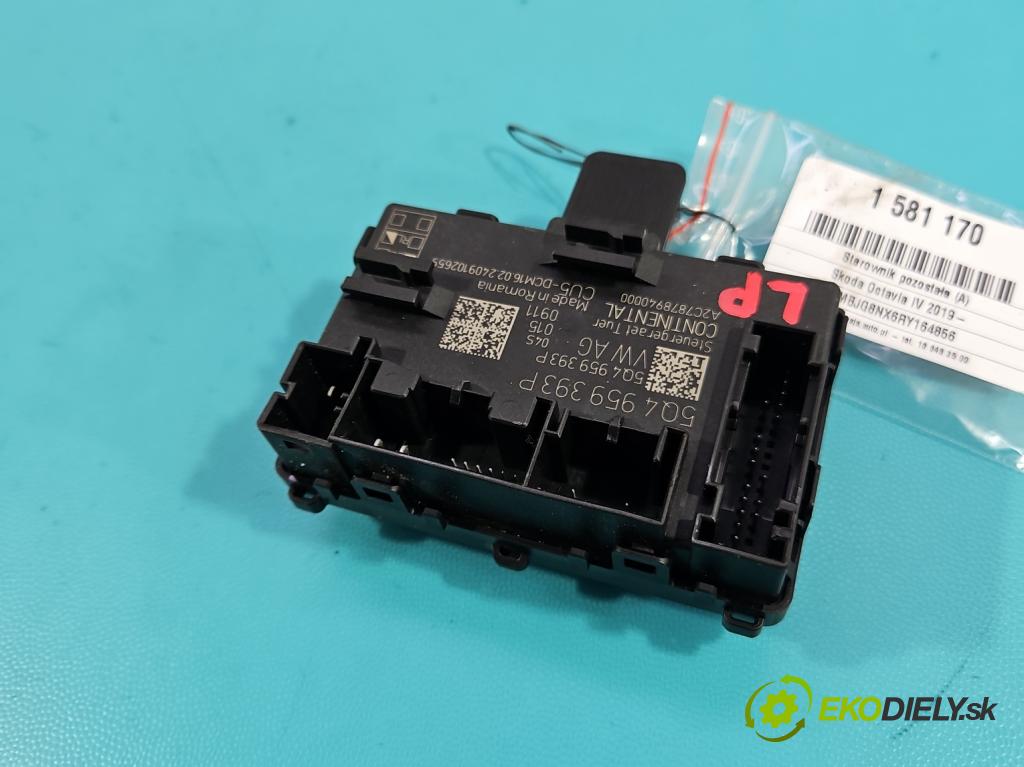 Skoda Octavia IV 2019- 2.0 tdi 116 HP manual 85 kW 1968 cm3 5- riadiaca jednotka ostatné 5Q4959393P