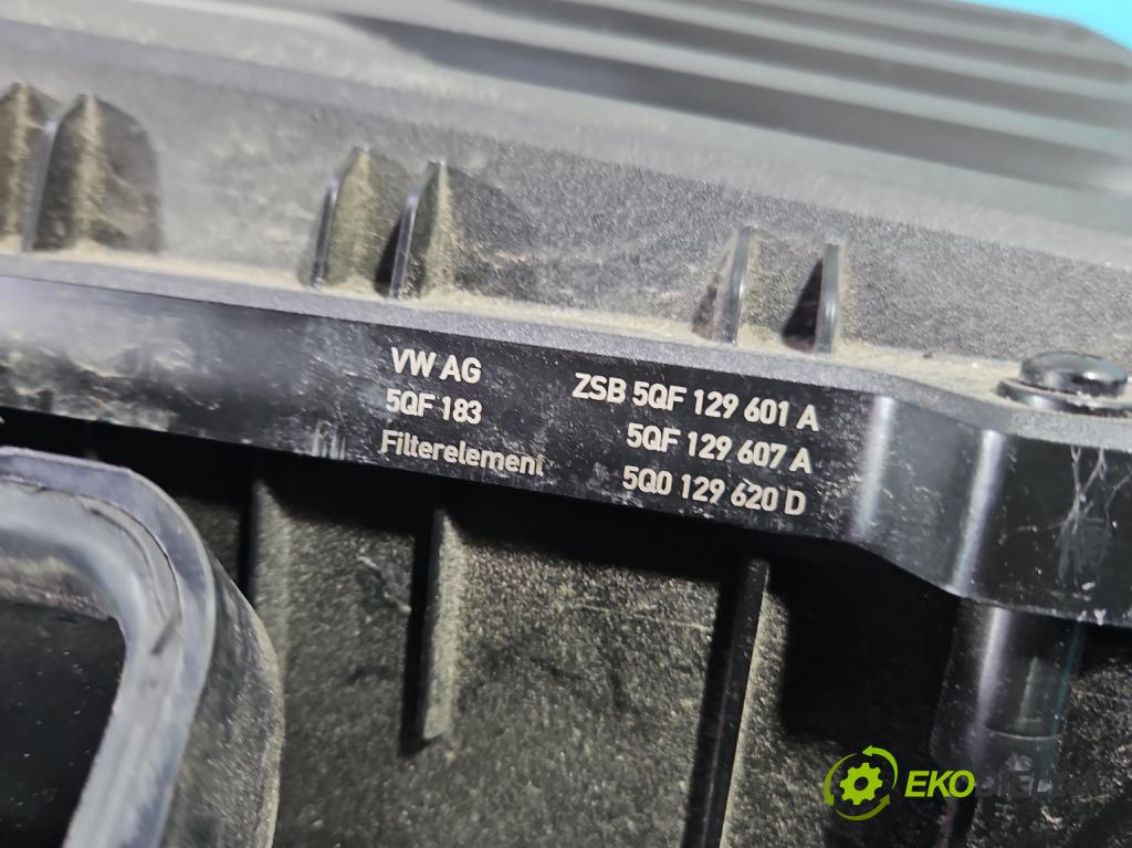 Skoda Octavia IV 2019- 2.0 tdi 116 HP manual 85 kW 1968 cm3 5- obal filtra vzduchu 5QF129601A (Obal vzduchového filtra)
