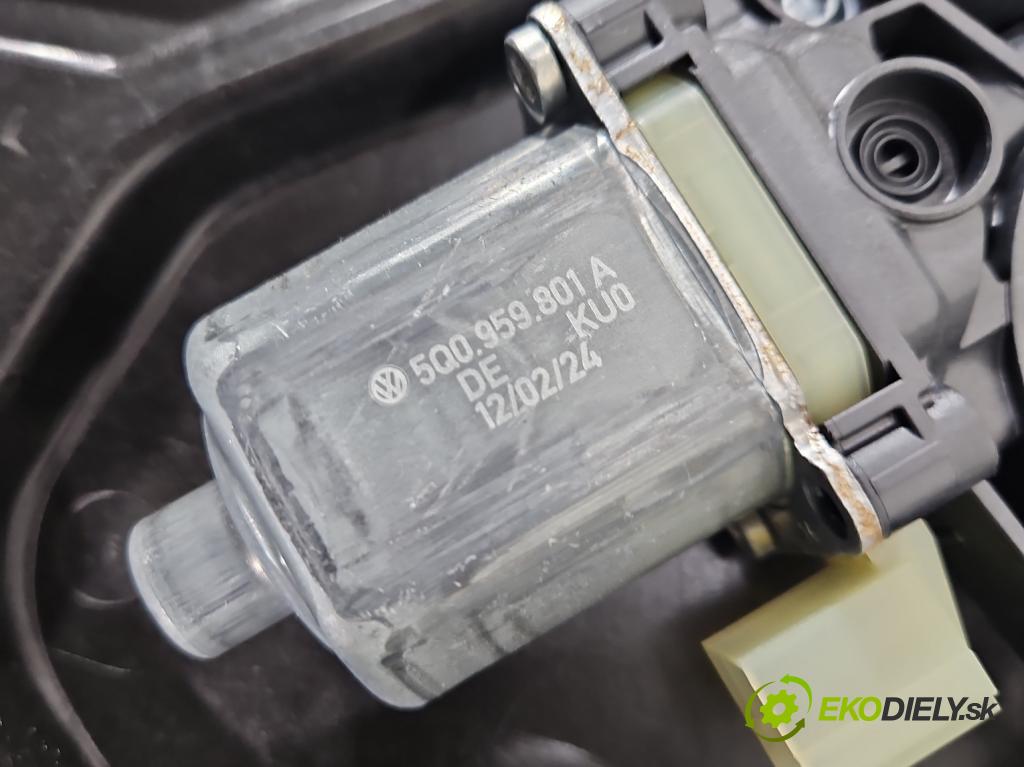 Skoda Octavia IV 2019- 2.0 tdi 116 HP manual 85 kW 1968 cm3 5- mechanizmus okna predné ľavý 5Q0959801A