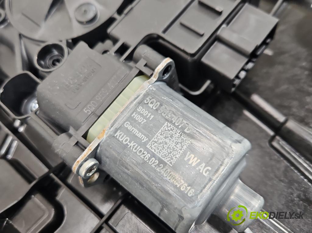 Skoda Octavia IV 2019- 2.0 tdi 116 HP manual 85 kW 1968 cm3 5- mechanizmus okna zadné ľavý 5E3839655A