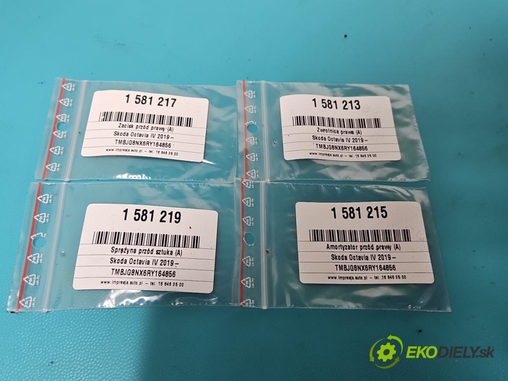 Skoda Octavia IV 2019- 2.0 tdi 116 HP manual 85 kW 1968 cm3 5- brzdič predné pravý  (Kľučka dverí ostatné)
