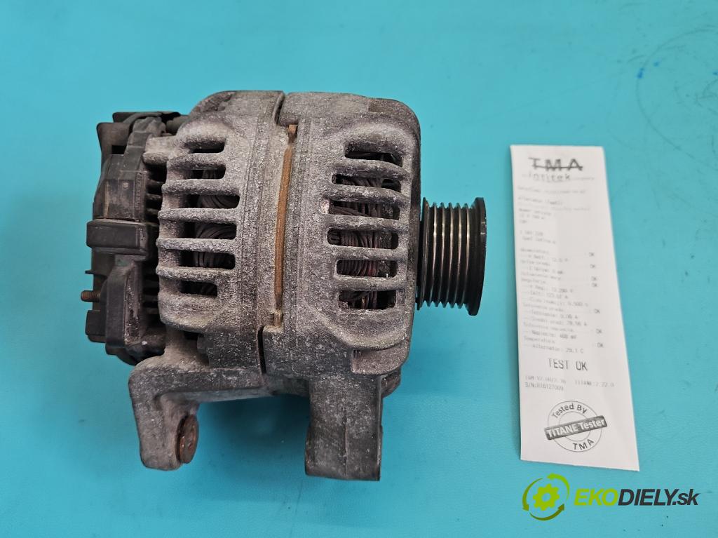 Opel Zafira A 1999-2005 2.0 dti 101 HP manual 74 kW 1995 cm3 5- Alternator  (Alternátor)