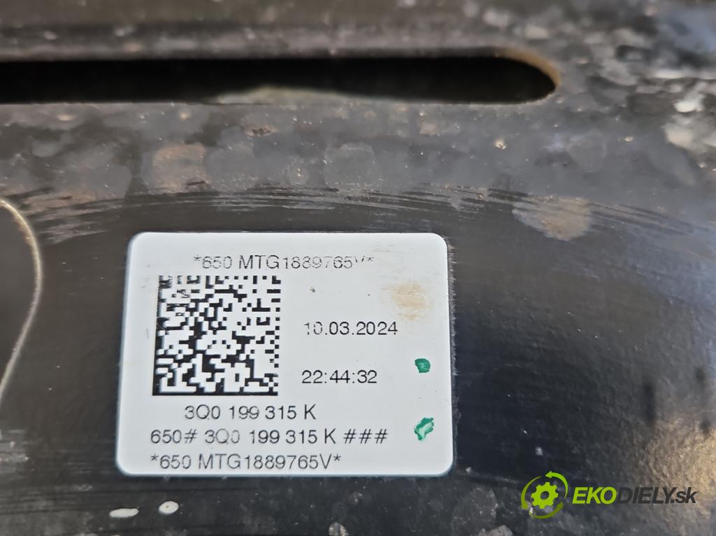Skoda Octavia IV 2019- 2.0 tdi 116 HP manual 85 kW 1968 cm3 5- výstuha motora 3Q0199315K