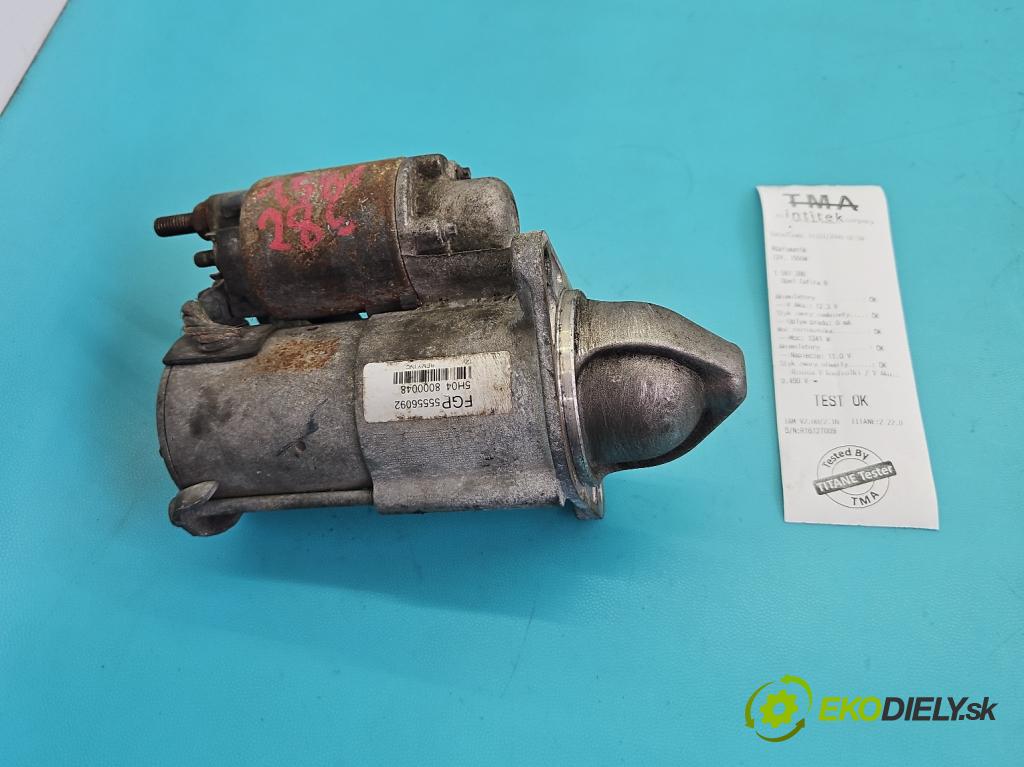 Opel Zafira B 2005-2014 1.8 16V 140 HP manual 103 kW 1796 cm3 5- štartér 55556092 (Štartér)