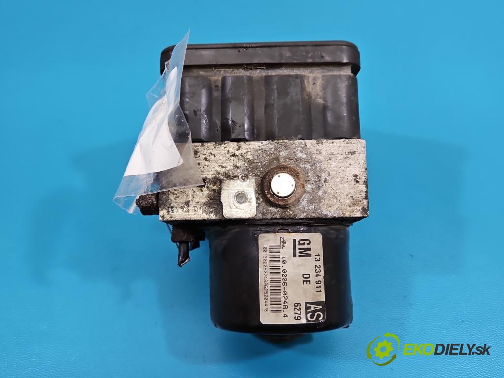Opel Zafira B 2005-2014 1.8 16V 140 HP manual 103 kW 1796 cm3 5- čerpadlo abs 13234911 (Pumpa ABS)