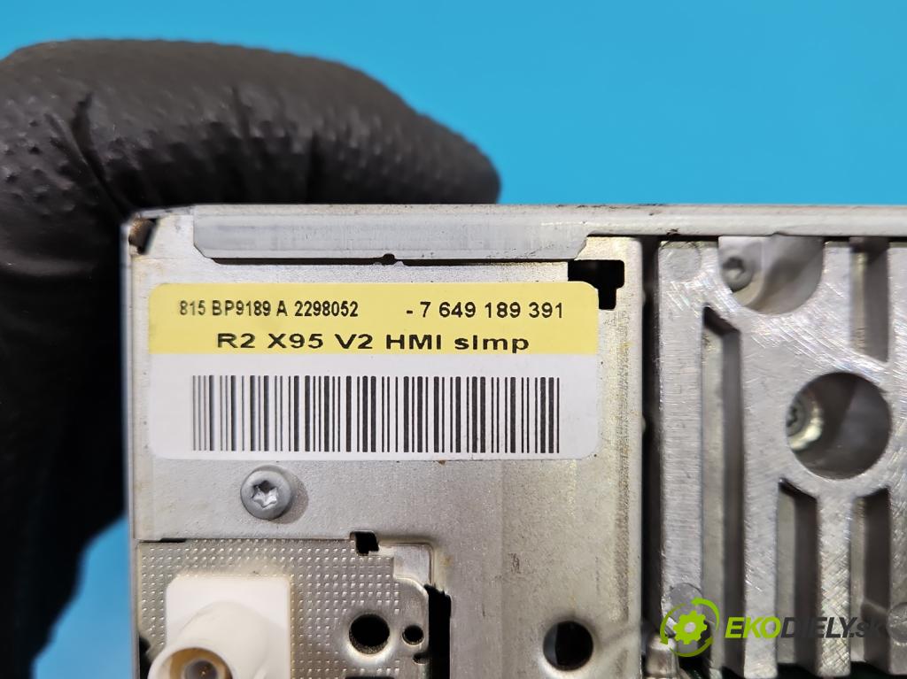 Renault Fluence 1.6 16V 110 HP manual 81 kW 1598 cm3 4- Radio originál 281159389R