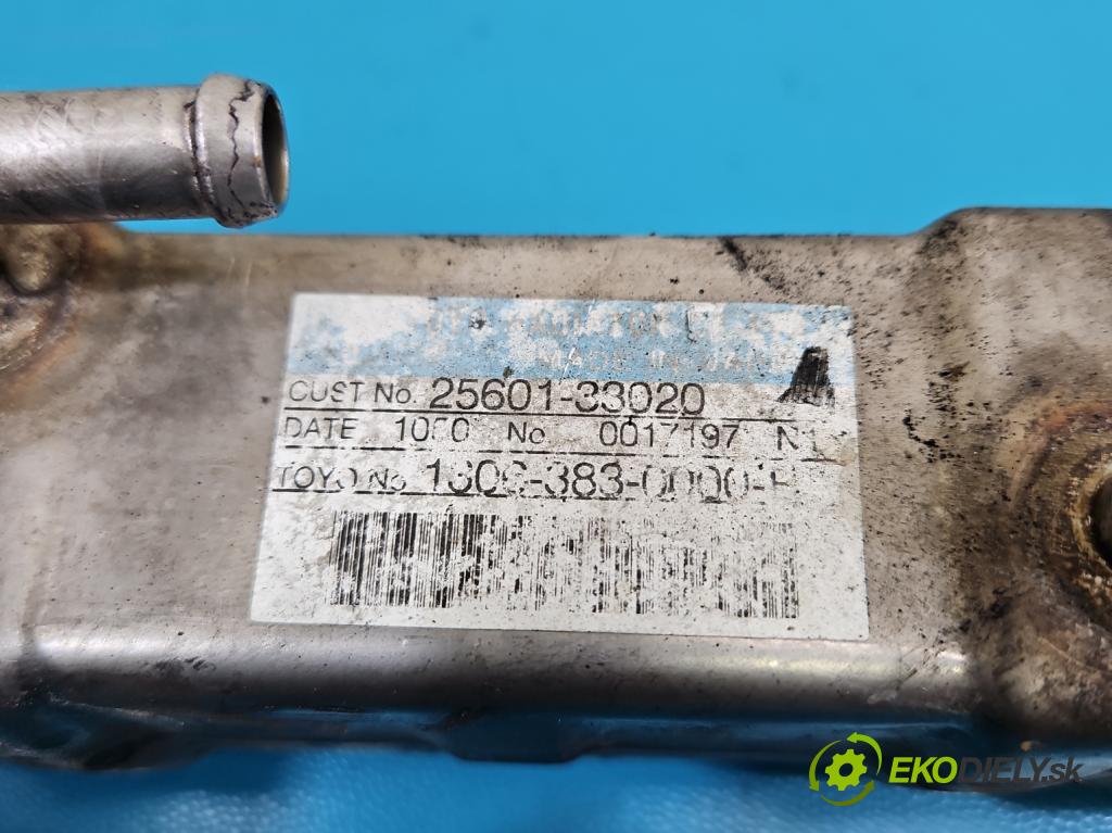 Toyota Corolla E12 2001-2009 1.4 D4D 90 HP manual 66 kW 1364 cm3 5- chladič výfukové 25601-33020