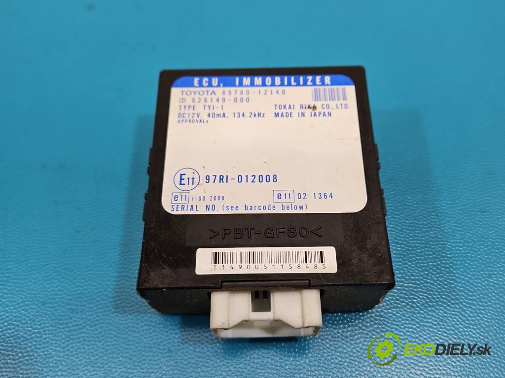 Toyota Corolla E12 2001-2009 1.4 D4D 90 HP manual 66 kW 1364 cm3 5- riadiaca jednotka motora 0281011734