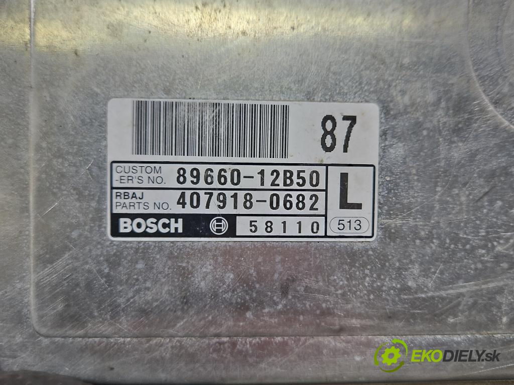 Toyota Corolla E12 2001-2009 1.4 D4D 90 HP manual 66 kW 1364 cm3 5- riadiaca jednotka motora 0281011734