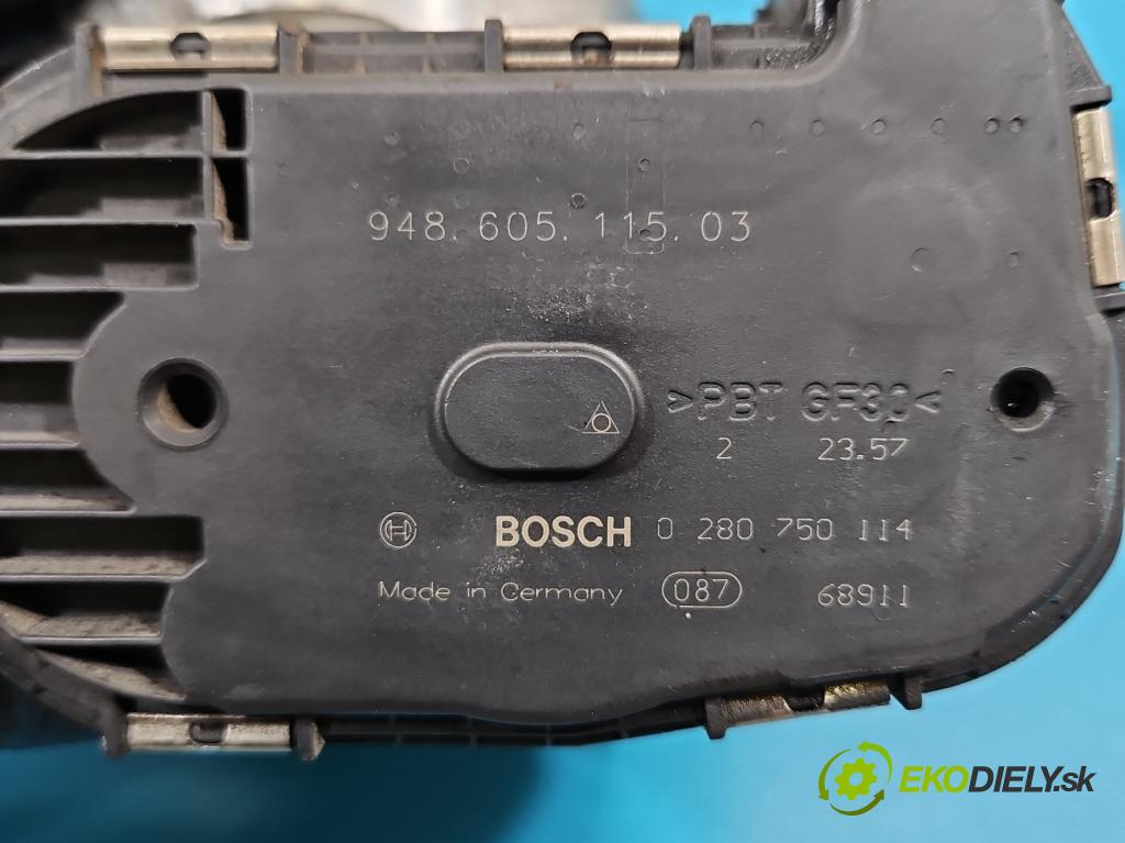 Porsche Cayenne I 2002-2010 4.5 V8 340KM: automatic 250 kW 4511 cm3 5- klapka 94860511503 (Škrtiaca klapka)