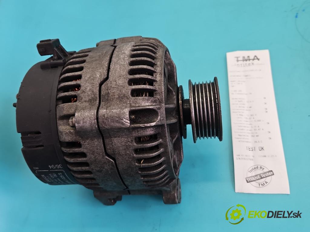 Vw Transporter T4 1990-2003 2.4d 77 hp manual 57 kW 2370 cm3 5- Alternator 028903025S (Alternátor)