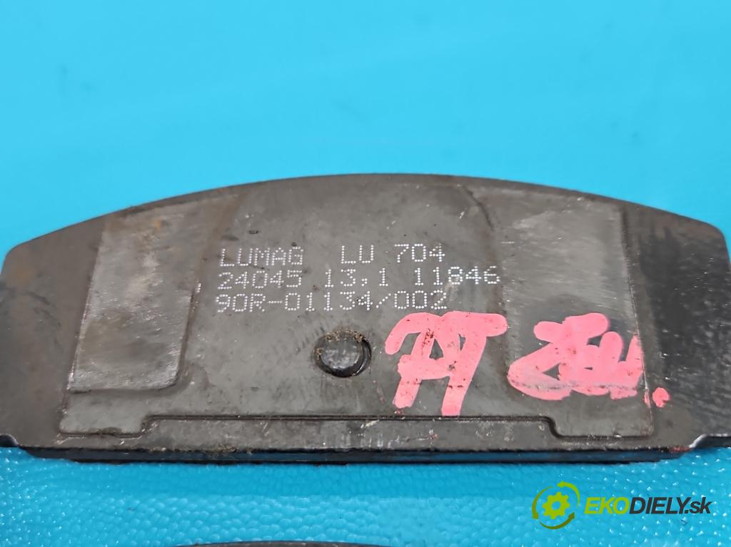 Mazda 6 II GH 2007-2012 2.0 citd 140 HP manual 103 kW 1998 cm3 5- Štíty: brzdové zadné