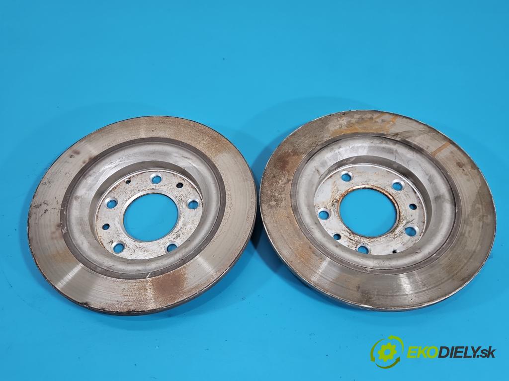 Mazda 6 II GH 2007-2012 2.0 citd 140 HP manual 103 kW 1998 cm3 5- Štíty: brzdové zadné