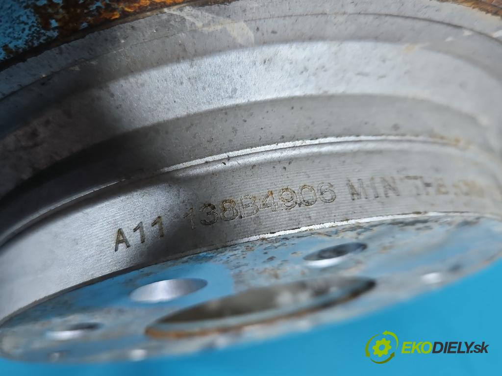 Mazda 6 II GH 2007-2012 2.0 citd 140 HP manual 103 kW 1998 cm3 5- Štíty: brzdové zadné