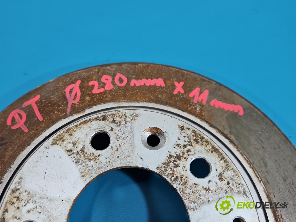 Mazda 6 II GH 2007-2012 2.0 citd 140 HP manual 103 kW 1998 cm3 5- Štíty: brzdové zadné