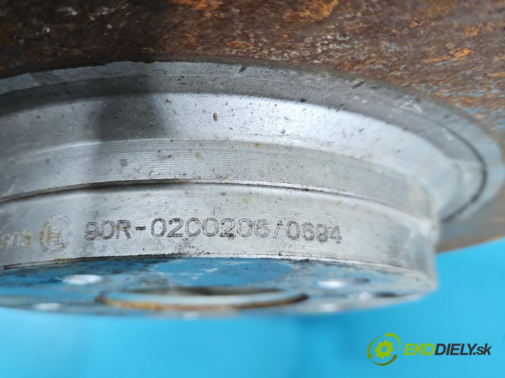 Mazda 6 II GH 2007-2012 2.0 citd 140 HP manual 103 kW 1998 cm3 5- Štíty: brzdové zadné