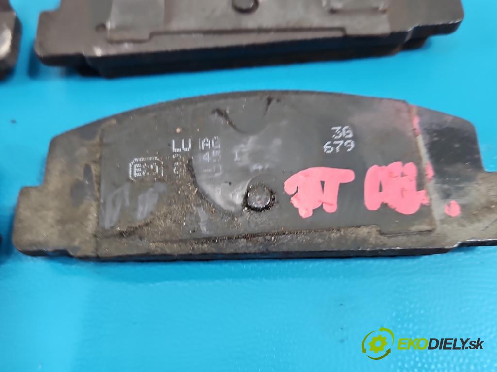 Mazda 6 II GH 2007-2012 2.0 citd 140 HP manual 103 kW 1998 cm3 5- Štíty: brzdové zadné