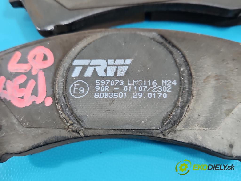 Mazda 6 II GH 2007-2012 2.0 citd 140 HP manual 103 kW 1998 cm3 5- Štíty: brzdové predné