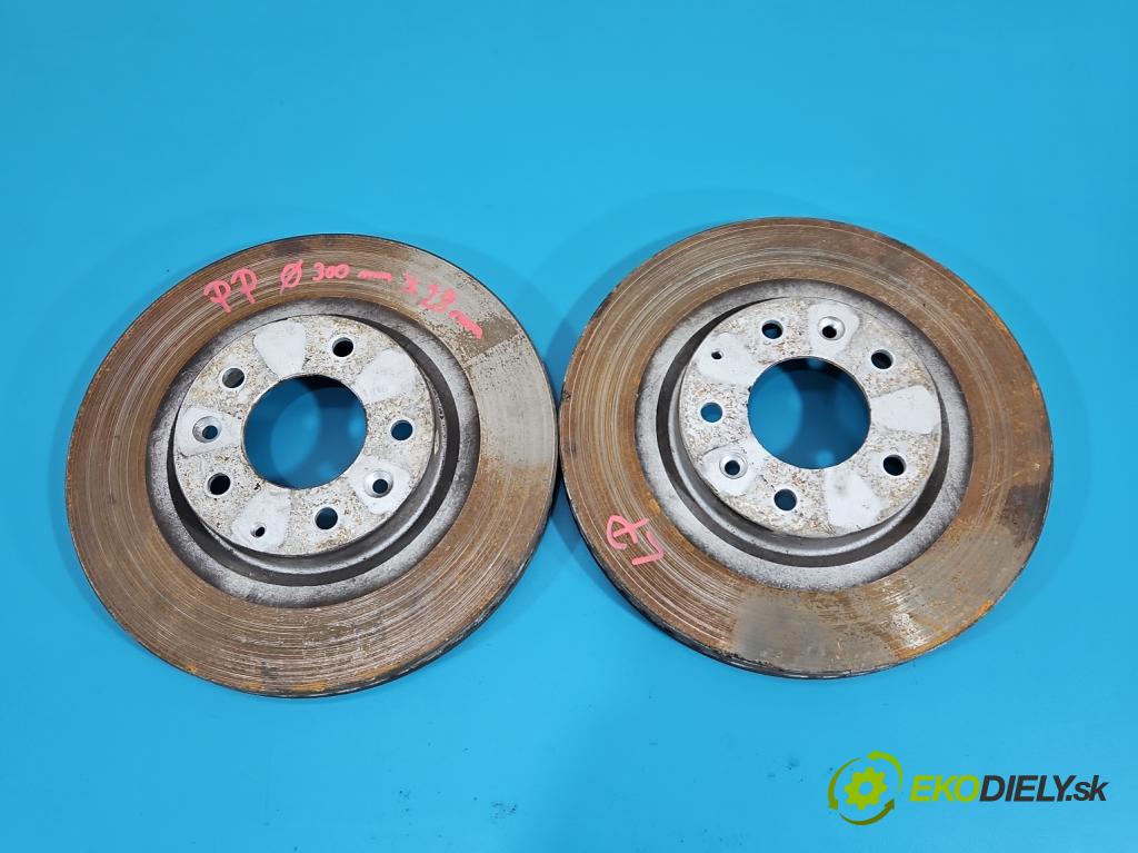 Mazda 6 II GH 2007-2012 2.0 citd 140 HP manual 103 kW 1998 cm3 5- Štíty: brzdové predné